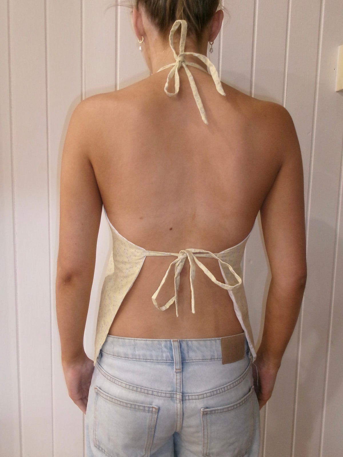 Yellow Halter Top