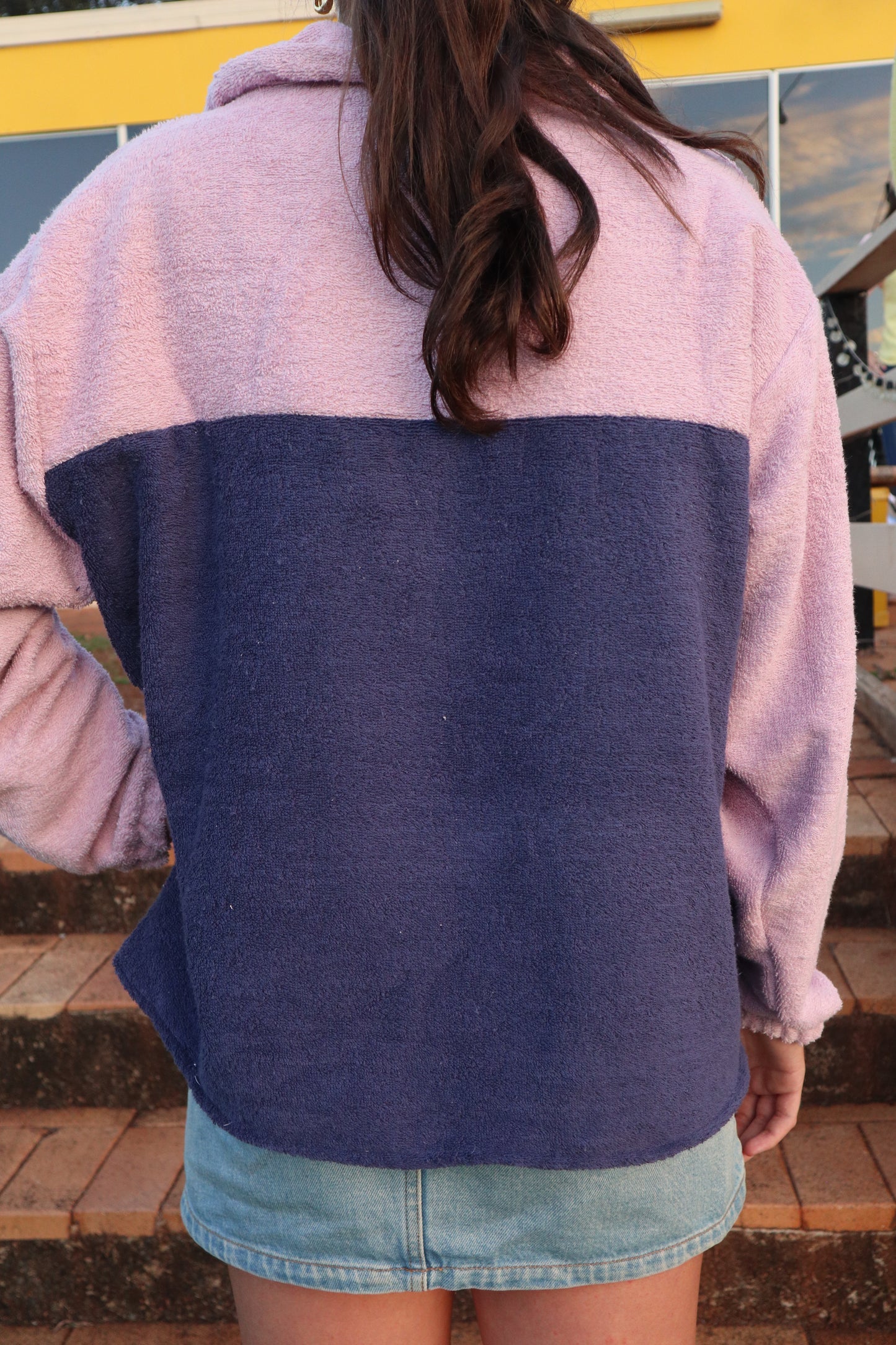 Marley Jumper - Purple + Navy