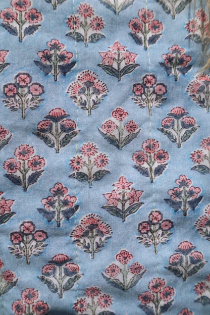 Christine Quilted Jacket - Floral Bunches