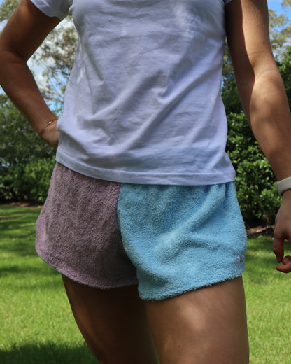 Lucy Shorts - Blue and Purple