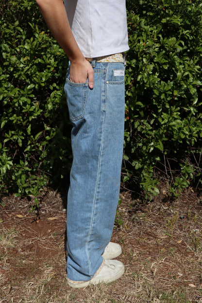 Jacqueline Jeans - Orange Floral