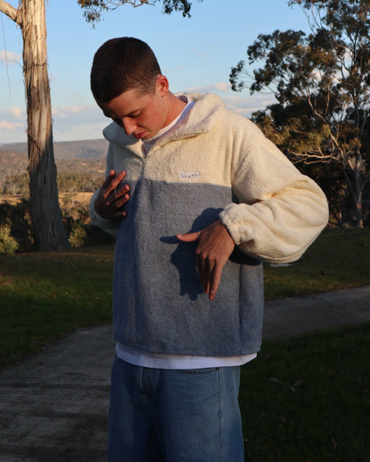 Marley Jumper - Stone and Cream