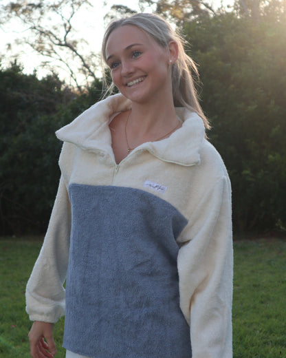 Marley Jumper - Stone and Cream