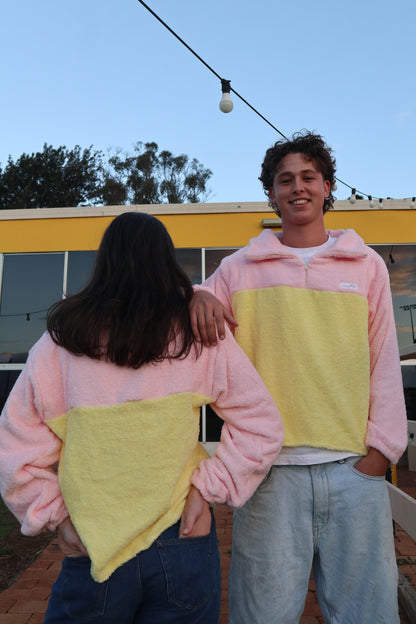Marley Jumper - Pink + Yellow